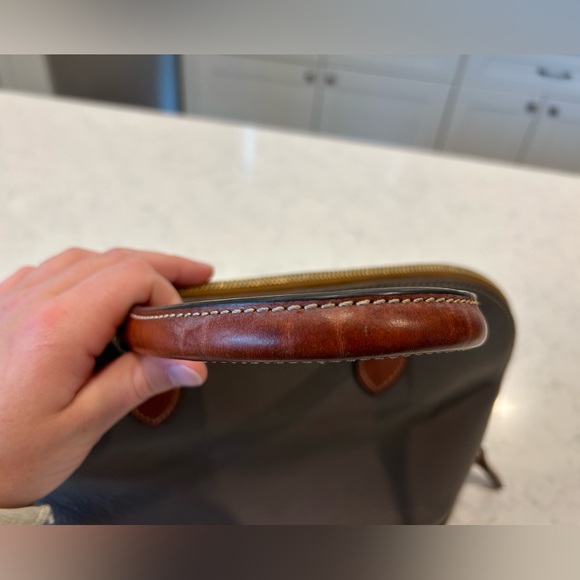 Dooney & Bourke Pebble Grain Zip Zip Satchel - Picture 7 of 16